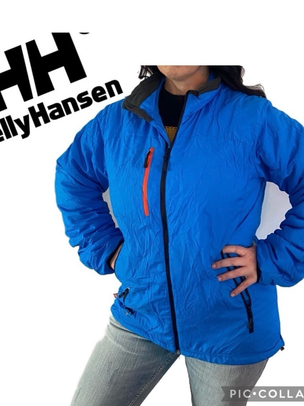 Helly Hansen Blue Packable Insulated Jacket.